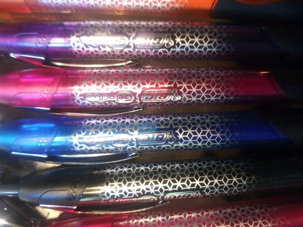 Oilers ;Gel Pens! Medium Felt !!!! I Have Sharpie Oilers BIC GEL PENS .ENER GEL PENS ,Bic GELOCITY PENS,PAINTER MSRKERS, SHARPIE HIGHLIGHTER,ShaRPIE