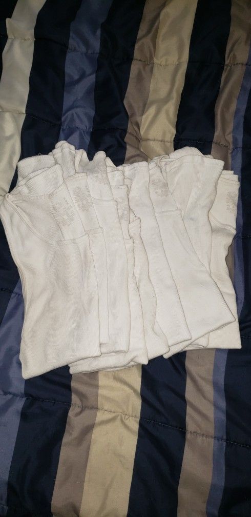 FREE Used Undershirts  MUST TAKE ALL  