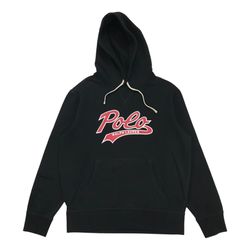 Polo Ralph Lauren Spell Out Hoodie Medium M Mens Sweatshirt Pullover Script Logo