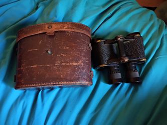 M3 World War 2 Binoculars Great Condition With Original Case