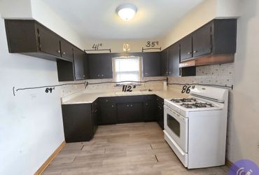 Free kitchen cabinets with counter and sink