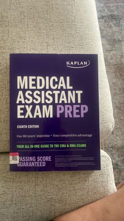 Medical assistant EXAM PREP BOOK