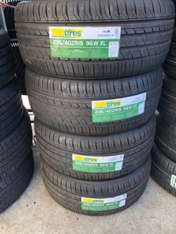 235/40R19 Goodtrip set of 4 New Tires Installed and balanced