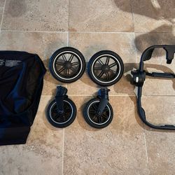 Nuna TRIV Next Stroller Parts – Wheels, Adapter, Basket