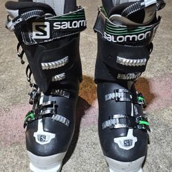 Salomon Xpro Energyzer 120 Ski Boots Size 28.5 Boost Flex My Custom Fit 