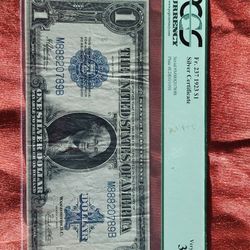 1923 One Dollar Bill Large Note Graded PCGS 