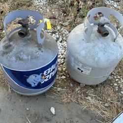 Propane Tanks Empty 