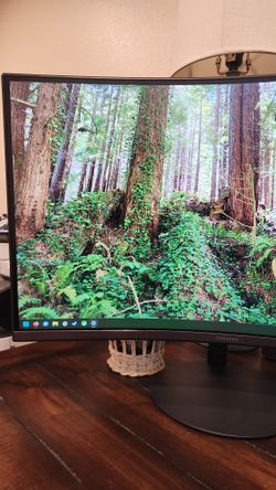 Samsung 27in 75hz Curved Monitor