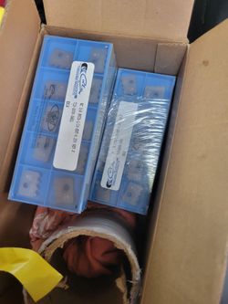 New, unused carbide—$55 per box—3/4-inch BTC, Cole brand.