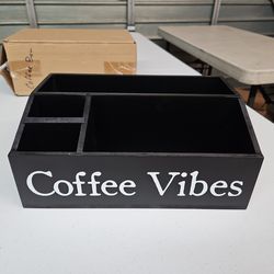 Coffee bar organizer/ coffee vibes