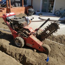 Rent For Trenchering For Your Needs $250 One Guy Well Be At Job Site 