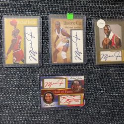 Collection Of Michael Jordan Cards
