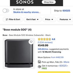 I Have This Set Off Two Bose Soundbar700 And Module 500…