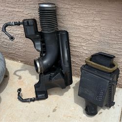 Chevrolet Silverado stock air intake and filter duct