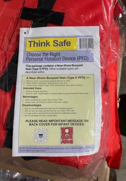 EXTRA PFDs NEW