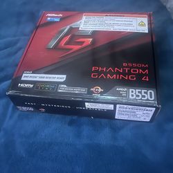 ASRock b550m phantom gaming 4