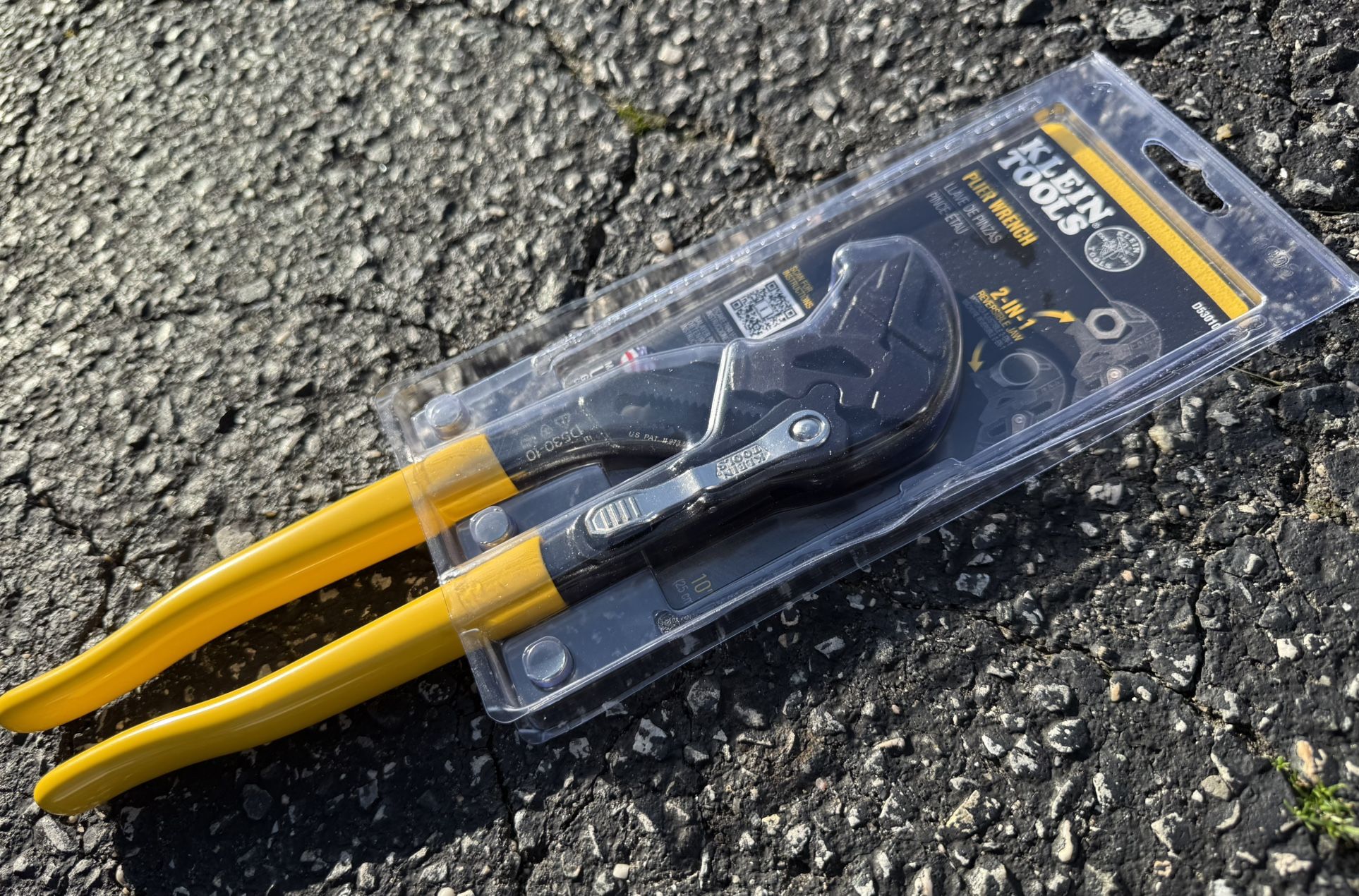 Klein Tools D530-10 10-Inch Reversible Jaw Plier Wrench