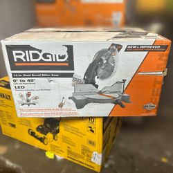 Ridgid Dual Bevel Miter Saw