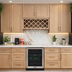 White Oak Kitchen Cabinet