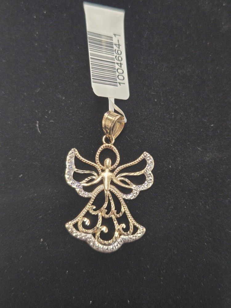 10kt Angel Charm