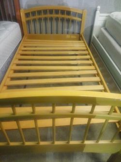 Solid Wood Twin Bed