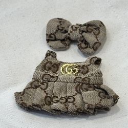 Labubu Clothes GC Brown Set