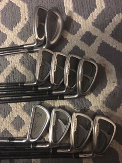 Full Set of Top Flite Oversize Irons with Titleist Oversize Irons