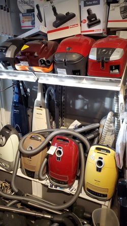 German made vacuum cleaners extremely high quality. Selling surplus inventory brand new for 1/2 price.