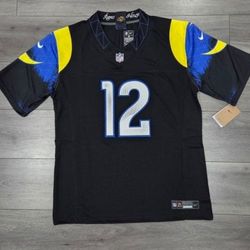 LOS ANGELES RAMS STITCHED FOOTBALL JERSEY 