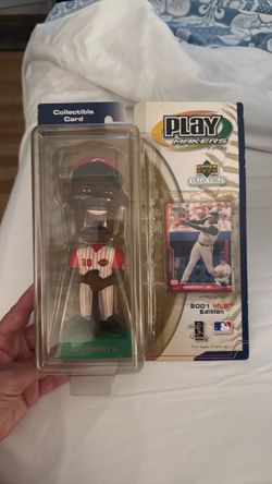 Ken Griffey Jr. Upper Deck Play Makers Bobblehead 2001