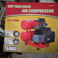 G Force Twin Tank Air Compressor 