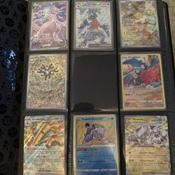2 Pokemon Binders W/ About 300 Cards