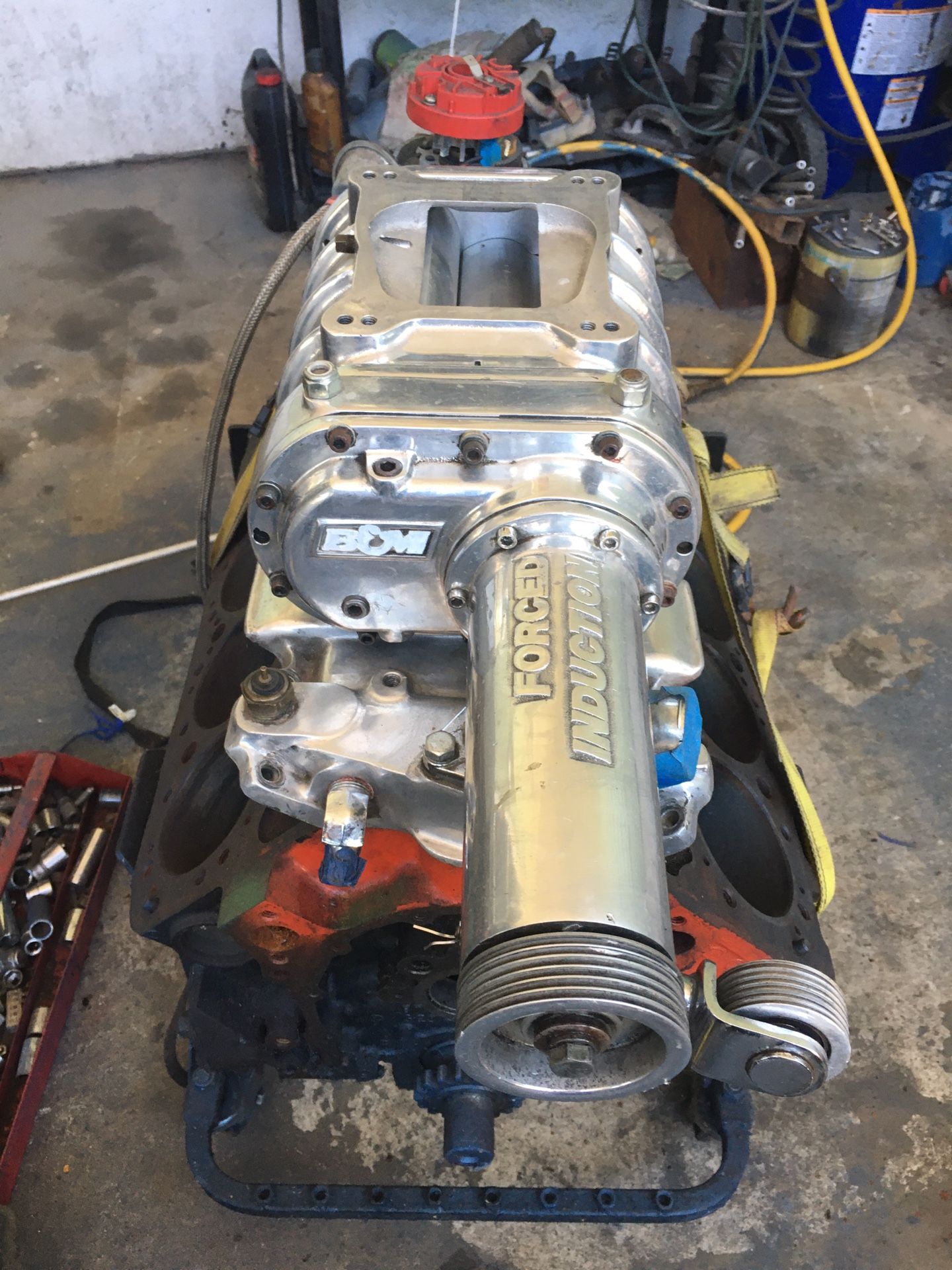 B&m Blower Supercharger Sbc