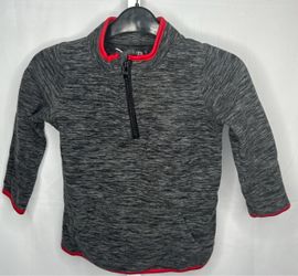 Jumping Beans boys Quarter Zip Fleece Pullover