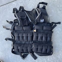 Weighted Exercise Vest Up To 40 Pounds