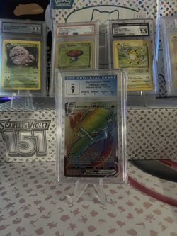 Pokemon Centiskorch Vmax Graded 9 