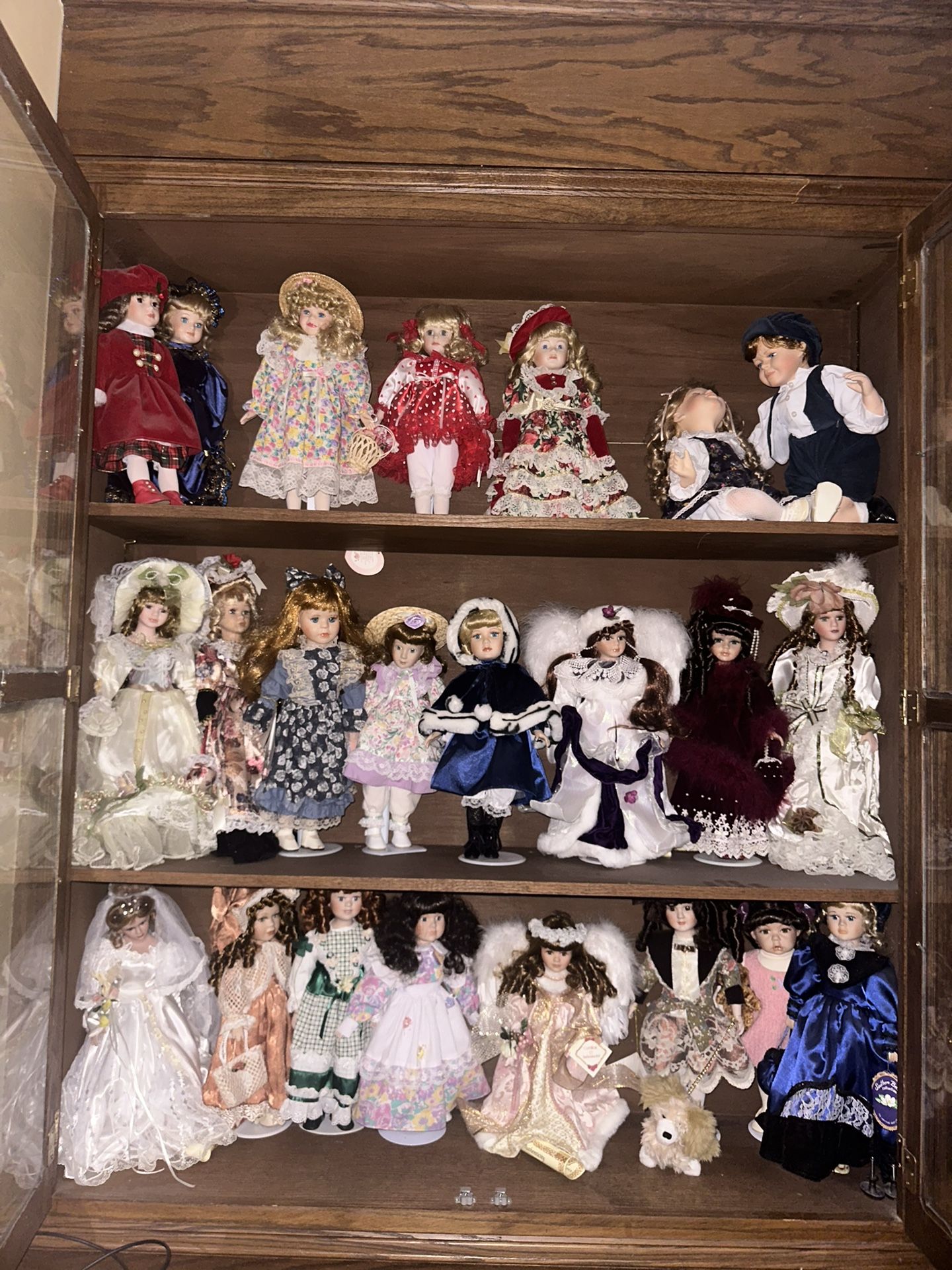 Genuine Porcelain Doll Set