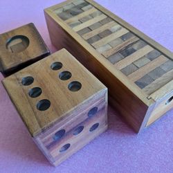 Wooden puzzle game  - Soma Great Z Dice Cube, Jenga