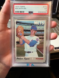1970 Topps Nolan Ryan PSA 5