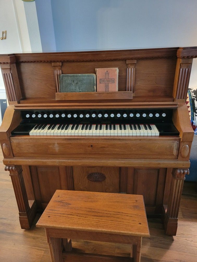 Antique Pump Organ