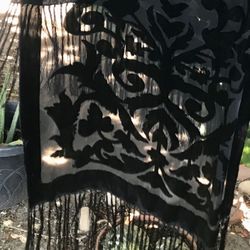 Made In Italy 100% Silk Shawl Wrap Oversized