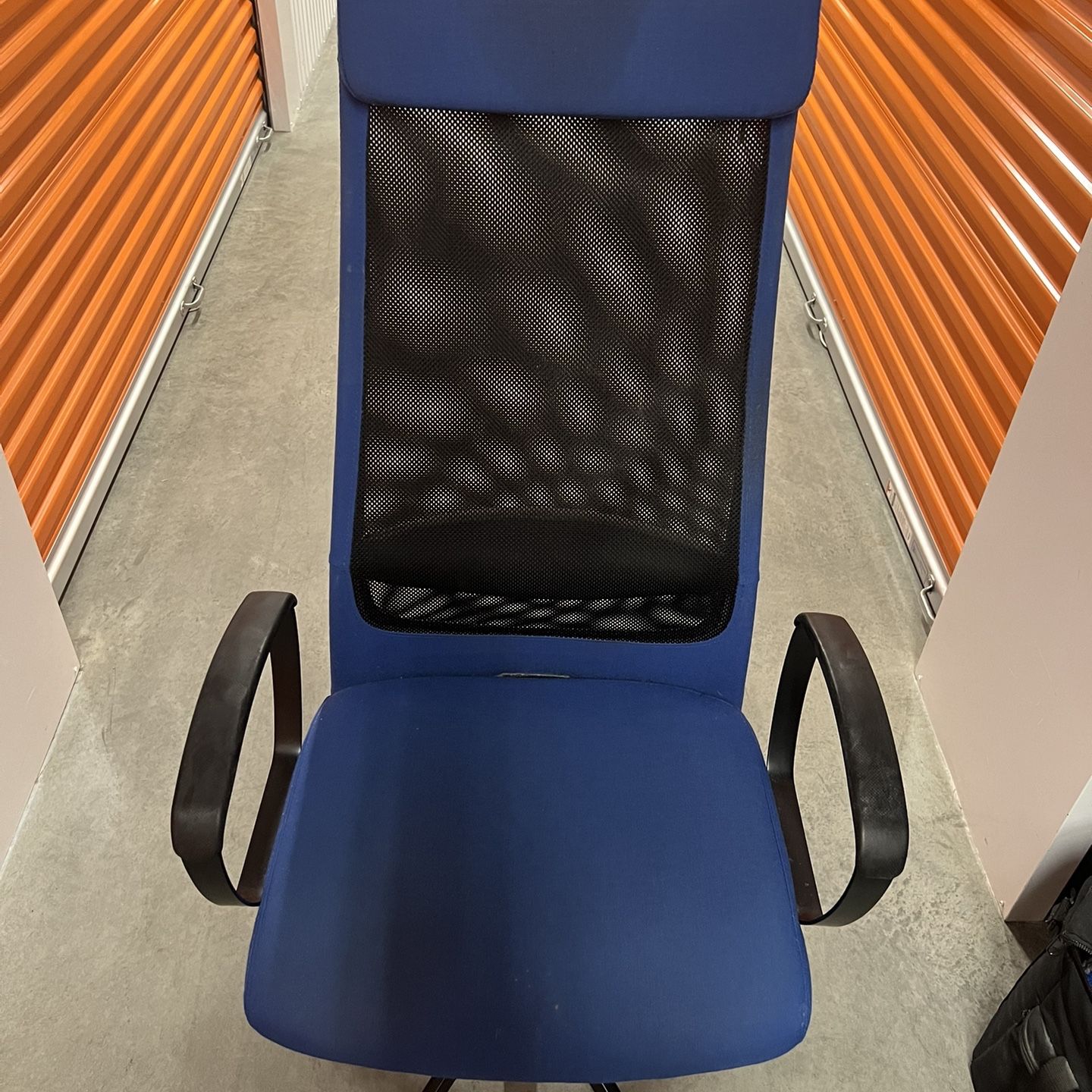 Blue Ergonomic Chair From IKEA