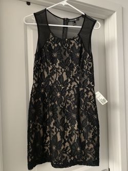 Forever 21 Mini Black Dress size M