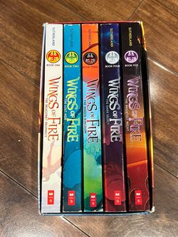 Wings of Fire Box Set Books 1-5 by Tui T. Sutherland