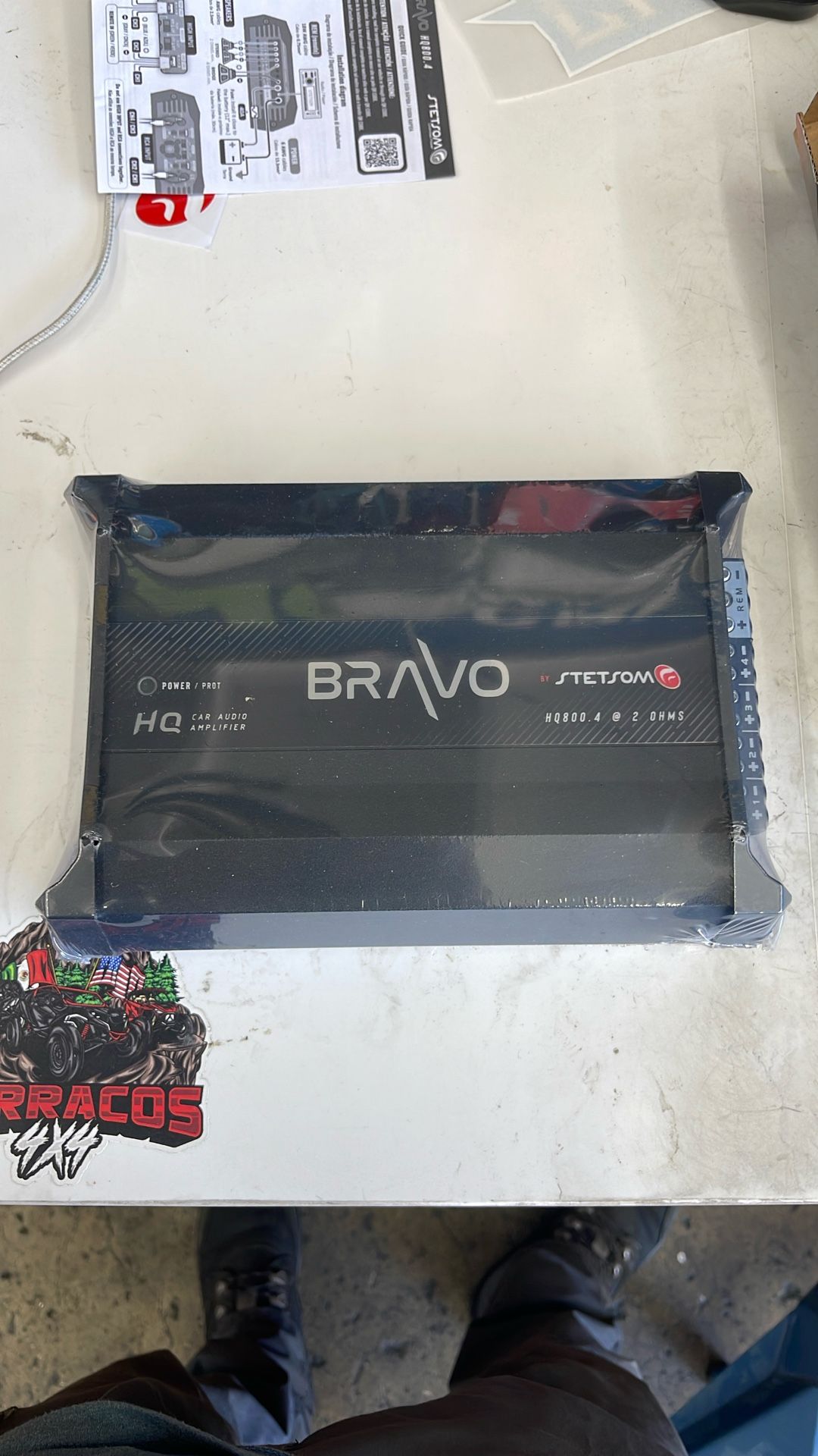 Stetsom 800 Watt 4 Channel Amp