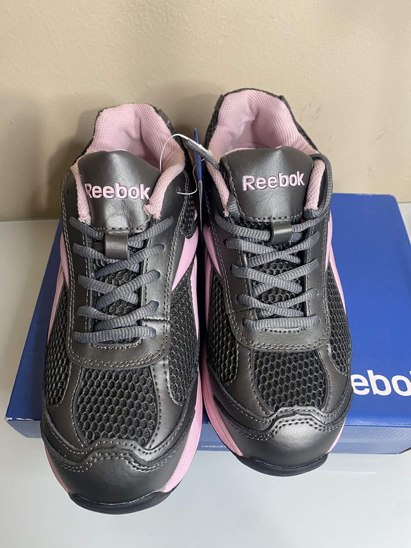 NWB Reebok Ketee Women's Steel Toe Athletic Cross Trainer Shoe Pink 7.5 W