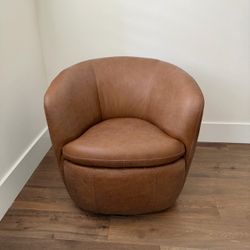New Leather Swivel Chair