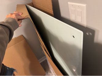Glass dry erase board