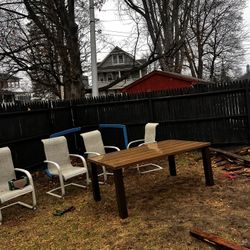 Patio Set With Chair 