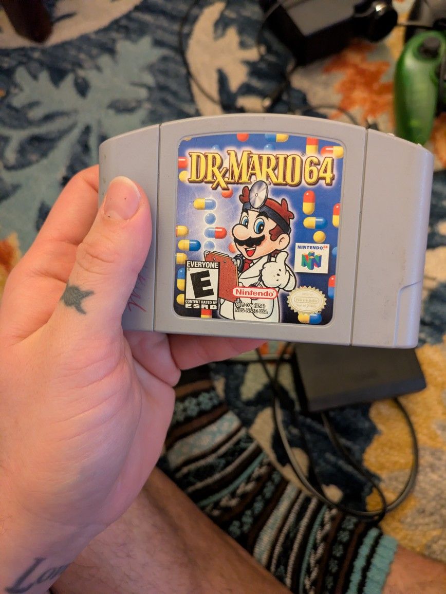 Dr Mario, N64 Cartridge